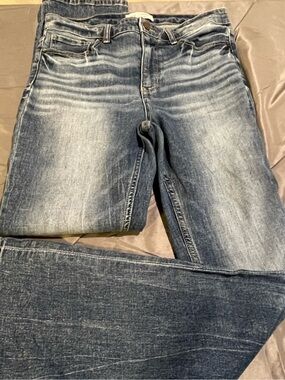 BKE Men's Bootcut Jeans - Faded Blue Wash 30x30.5